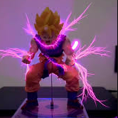 Goku raios elétricos Shopee