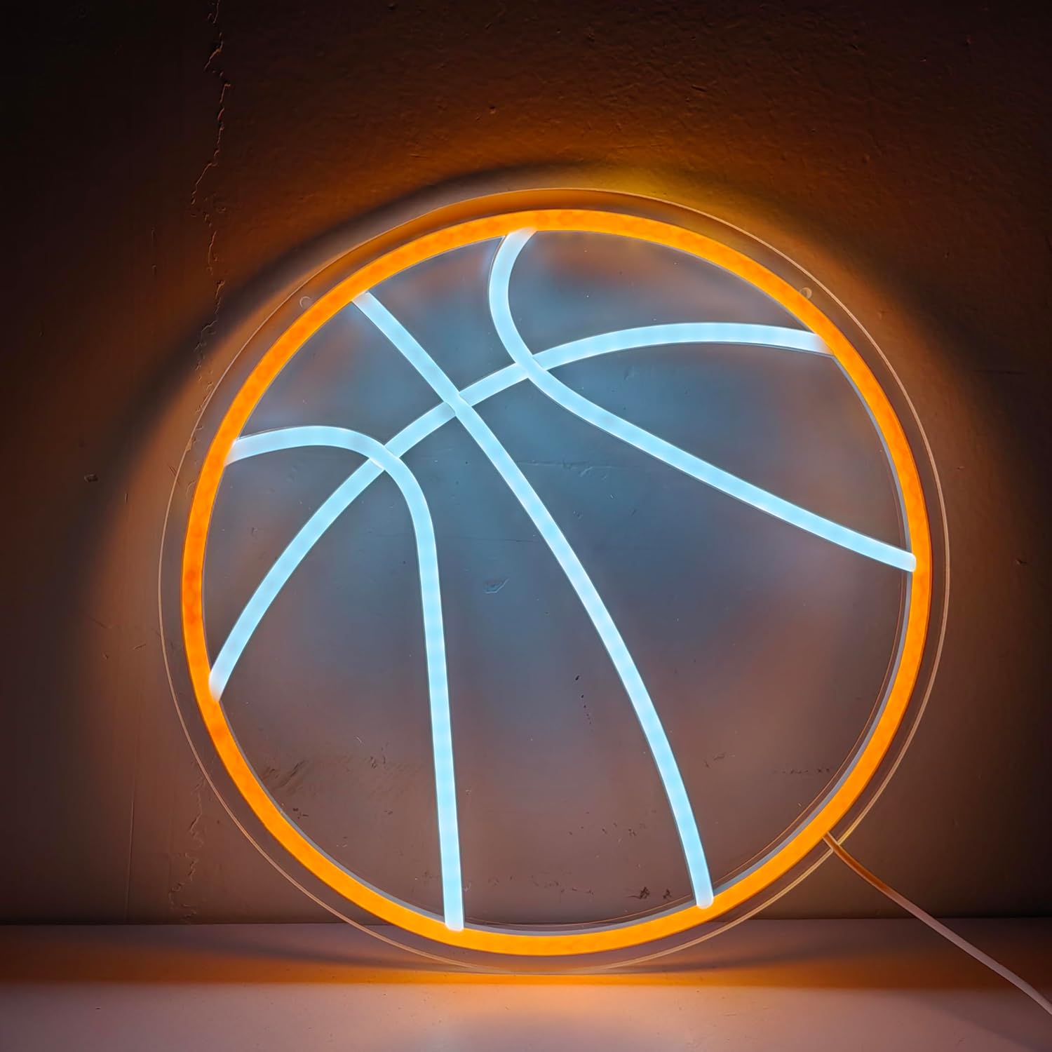 Letreiro de Neon Basquete