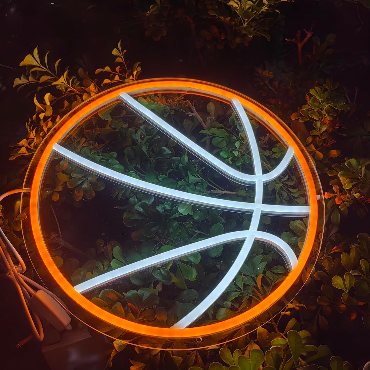 Letreiro de Neon Basquete