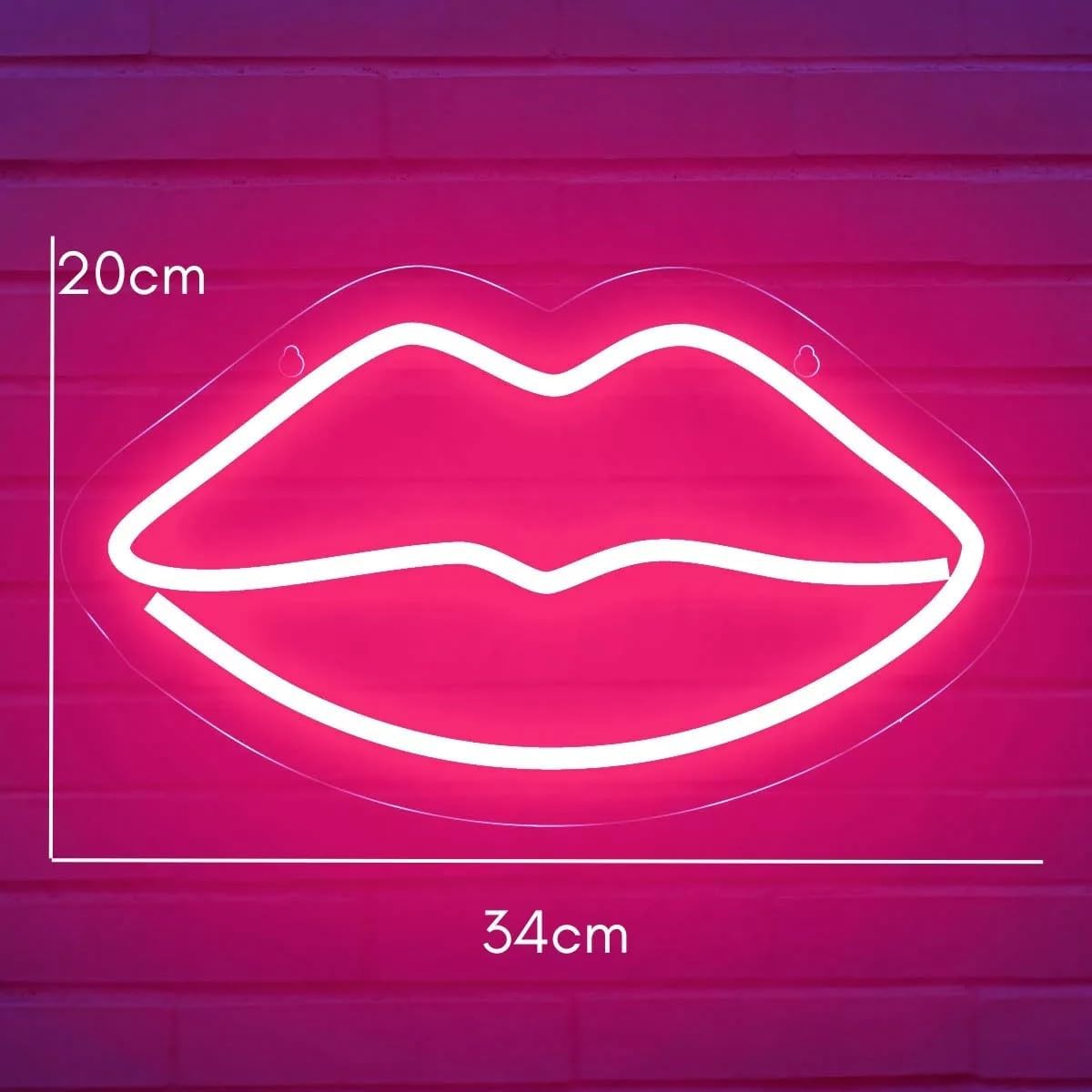 Painel Neon Led Boca