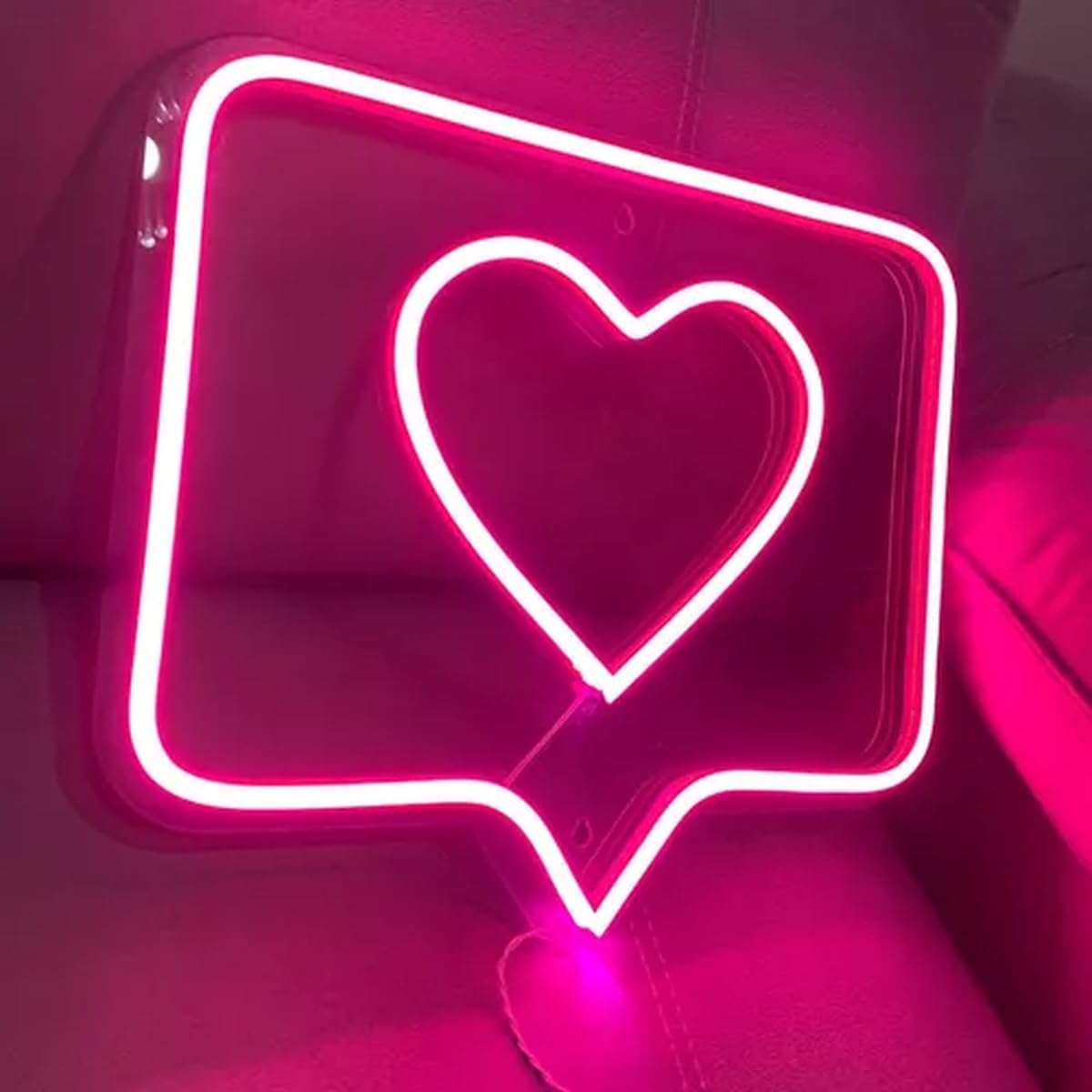 Painel Neon Led Like Instagram