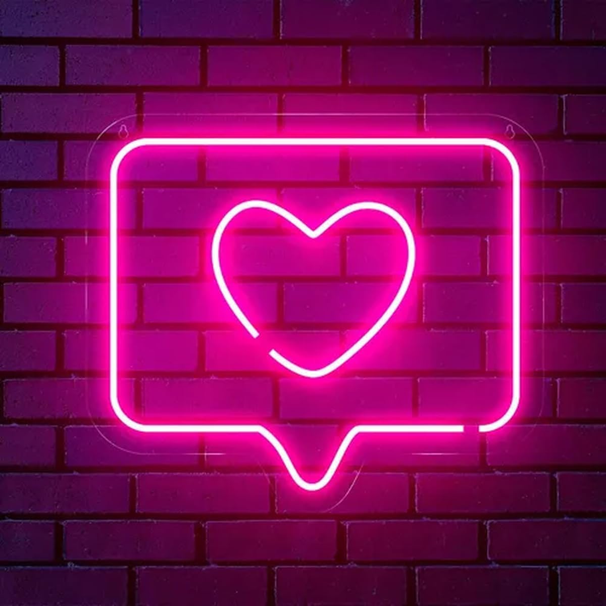 Painel Neon Led Like Instagram