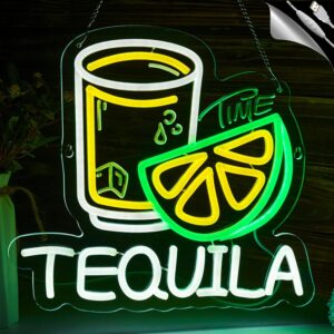 placa de neon de tequila 1