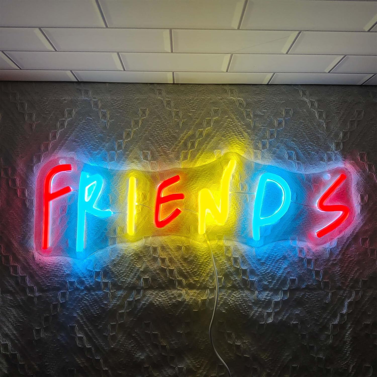 Placa de Neon Friends