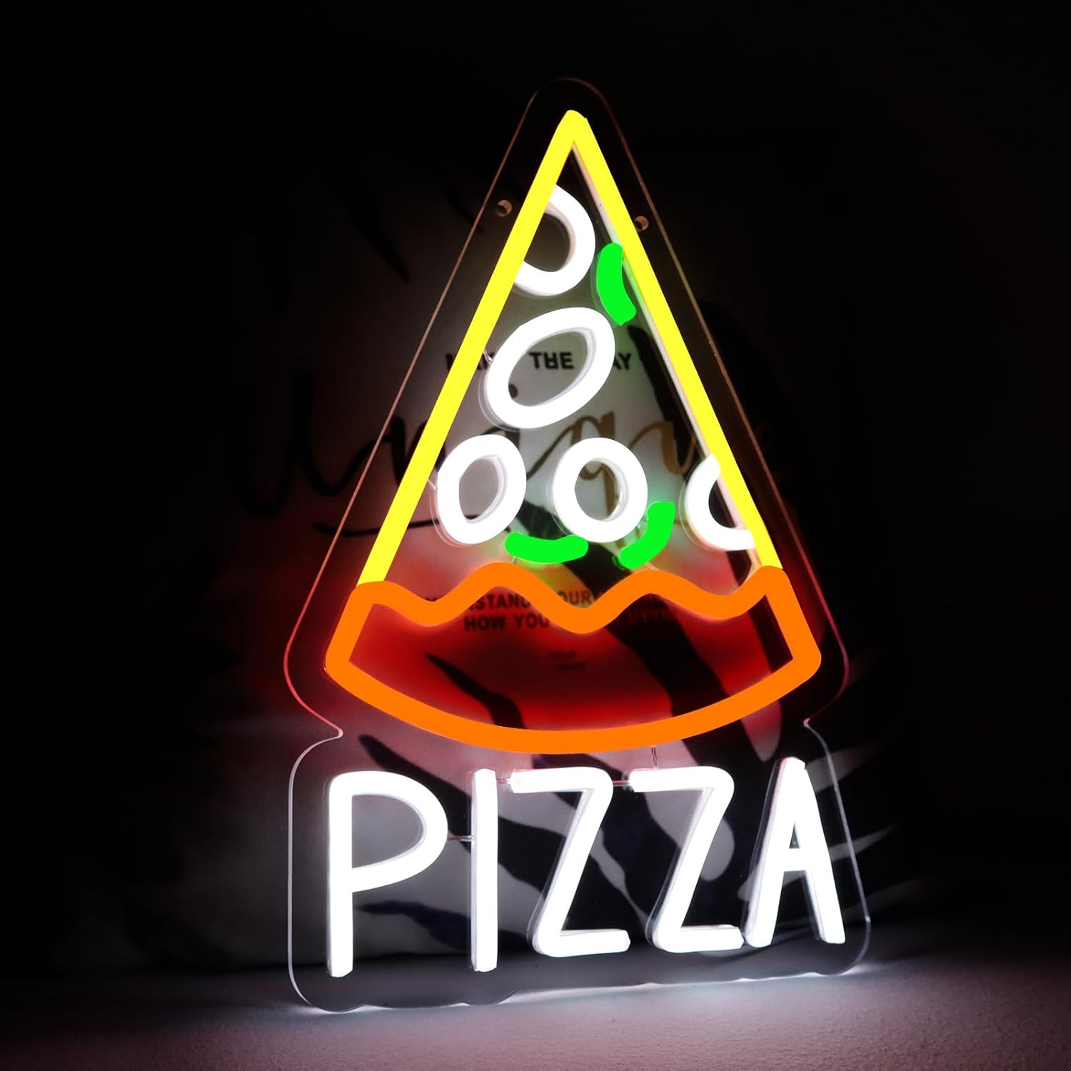 Placa de Neon para Pizzaria