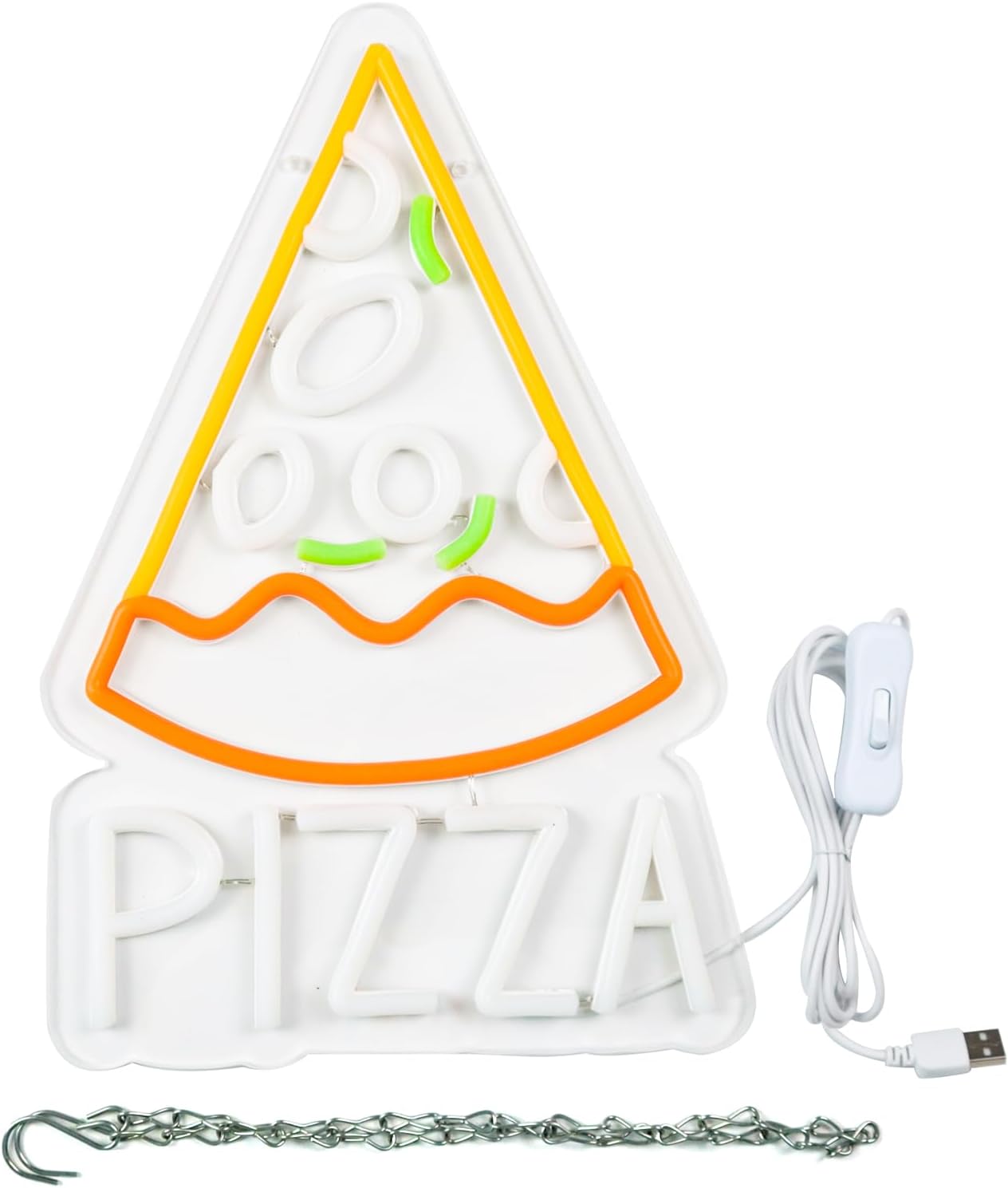 Placa de Neon para Pizzaria