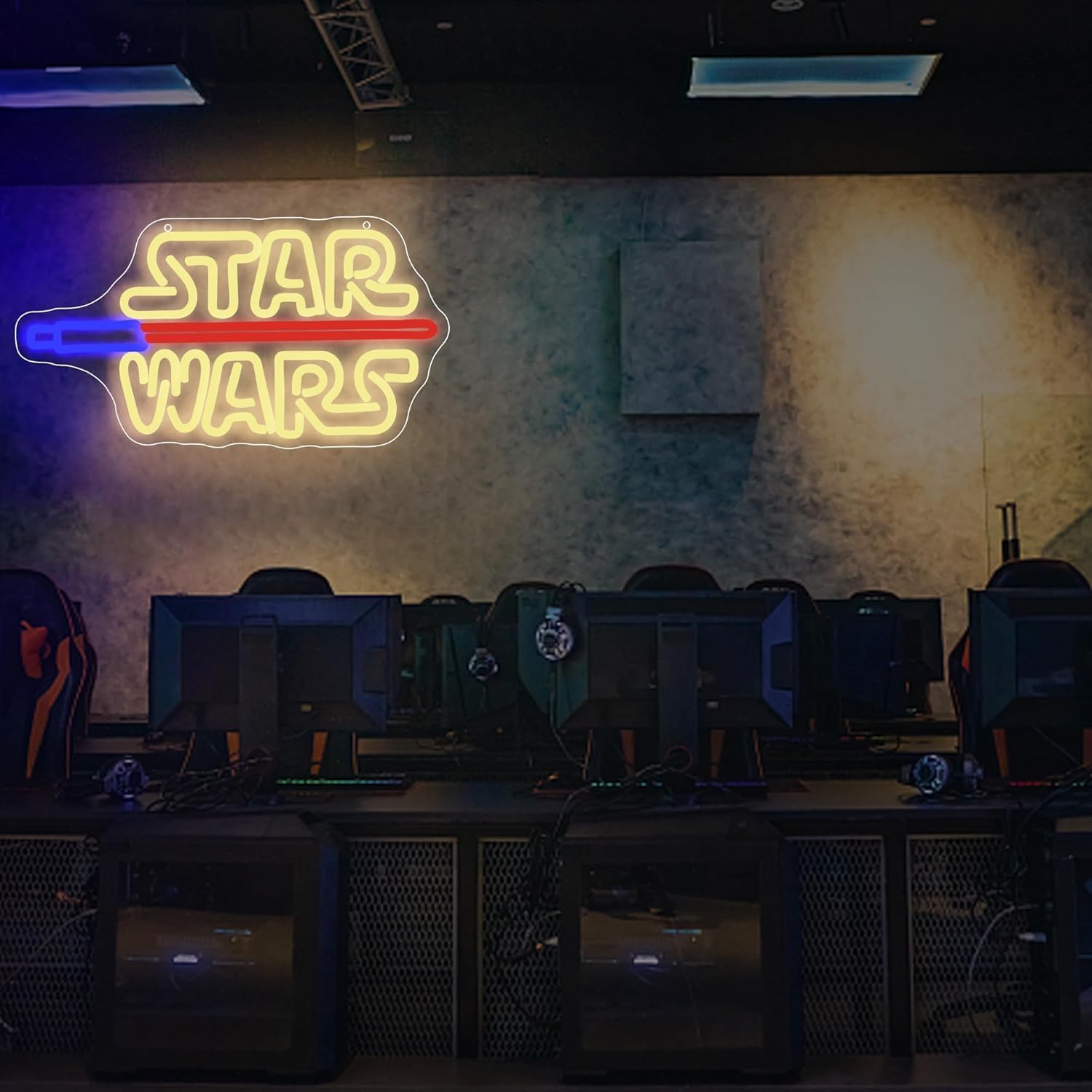 Placa de Neon Star Wars